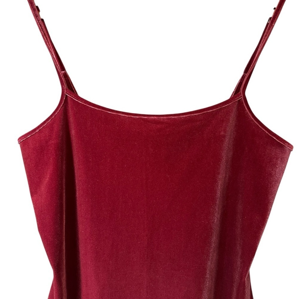Ann Taylor Elegant Wine Velvet Women's Cami Top, NWT, Medium